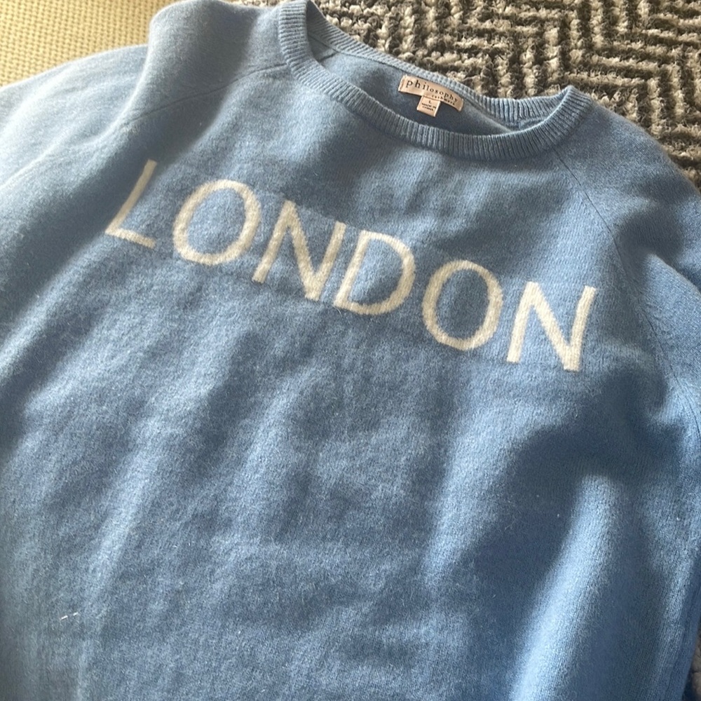 Philosophy sweater